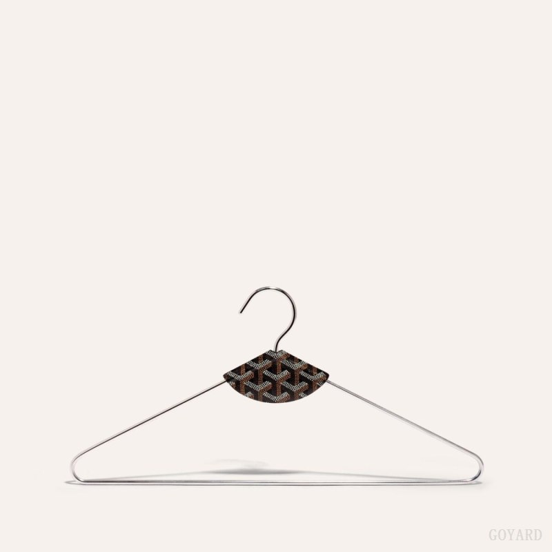Goyard LIVRÉE PAIR OF HANGERS Accessories Svarte | GY-ARQ2983