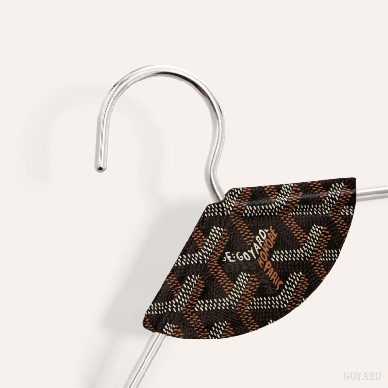 Goyard LIVRÉE PAIR OF HANGERS Accessories Svarte | GY-ARQ2983