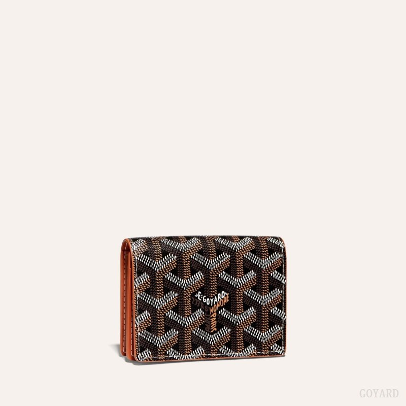 Goyard MALESHERBES CARD WALLET Kortholder Svarte Brune | GY-RLA0011