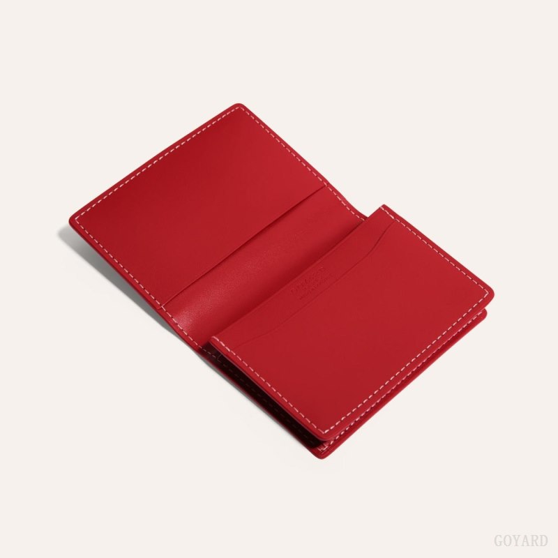 Goyard MALESHERBES CARD WALLET Kortholder Rød | GY-ESU9826