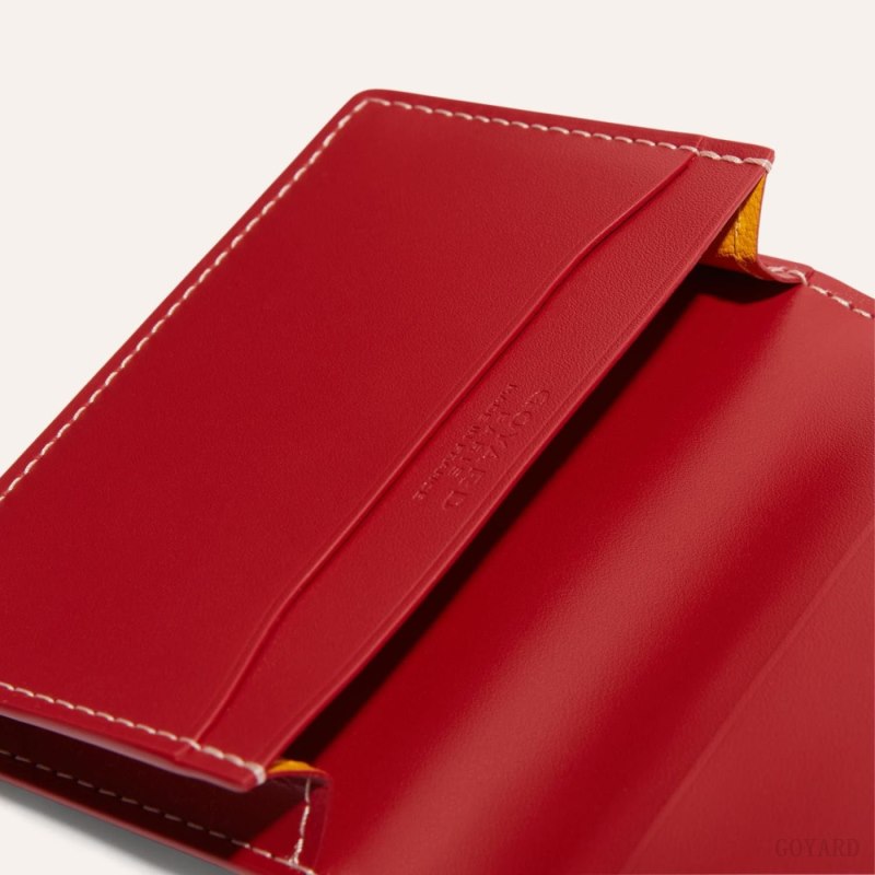 Goyard MALESHERBES CARD WALLET Kortholder Rød | GY-ESU9826