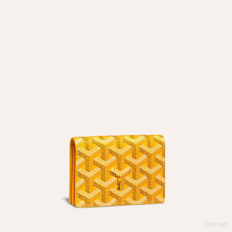 Goyard MALESHERBES CARD WALLET Kortholder Gul | GY-TAH2001