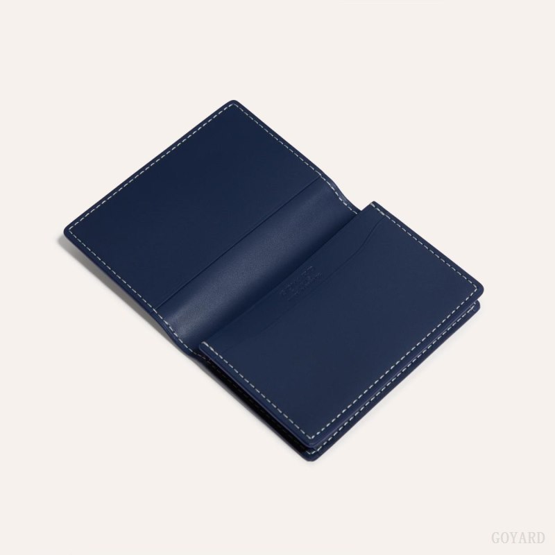 Goyard MALESHERBES CARD WALLET Kortholder Marineblå Blå | GY-BXM6611