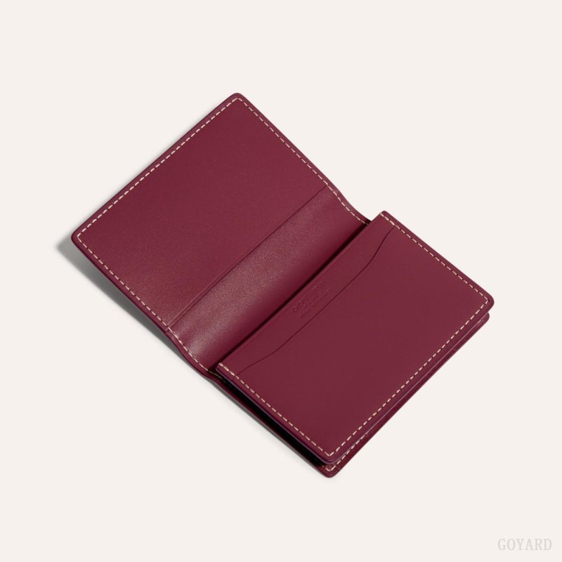 Goyard MALESHERBES CARD WALLET Kortholder Burgunder | GY-CWT8782