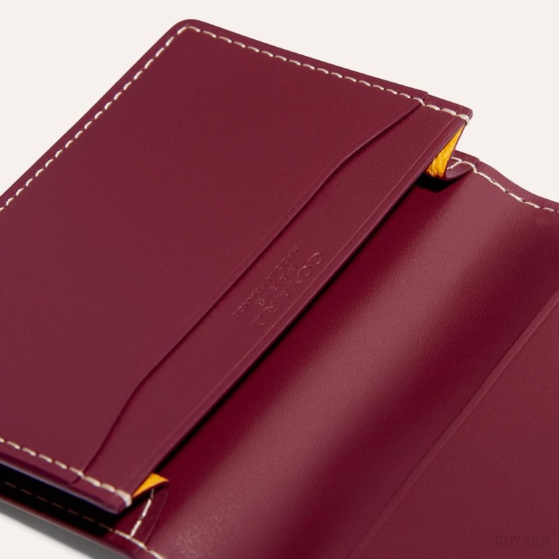 Goyard MALESHERBES CARD WALLET Kortholder Burgunder | GY-CWT8782