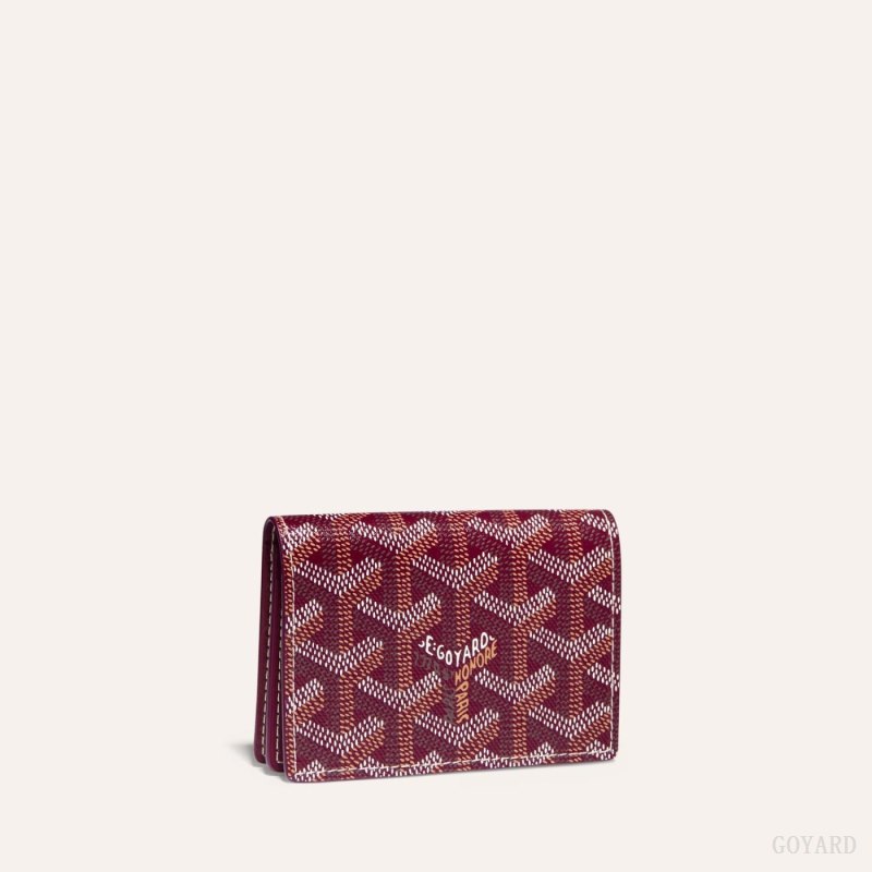 Goyard MALESHERBES CARD WALLET Kortholder Burgunder | GY-CWT8782
