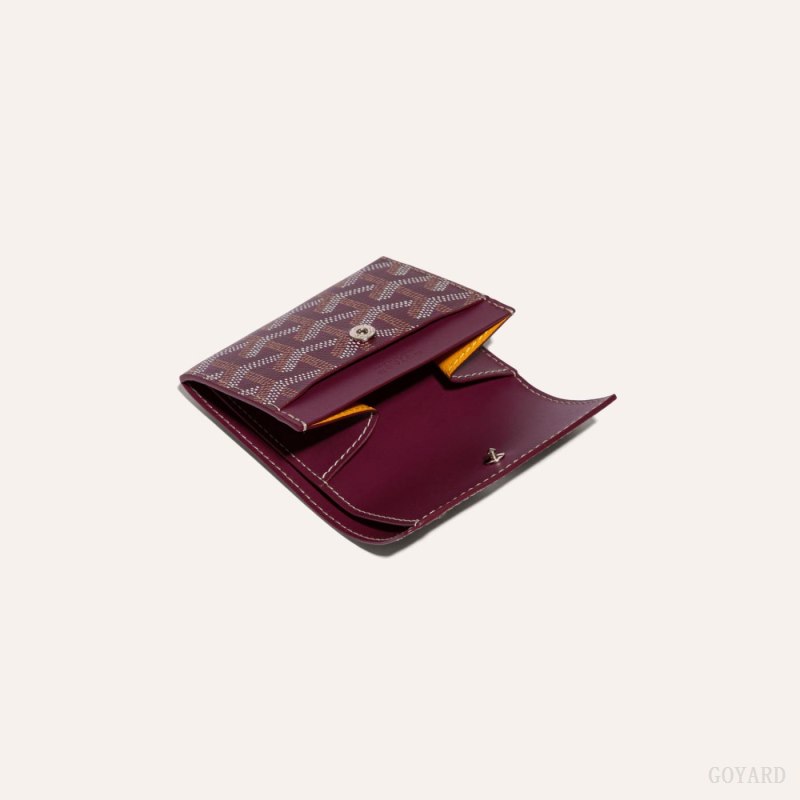 Goyard MARIGNY WALLET Lommebok Burgunder | GY-JLQ0173