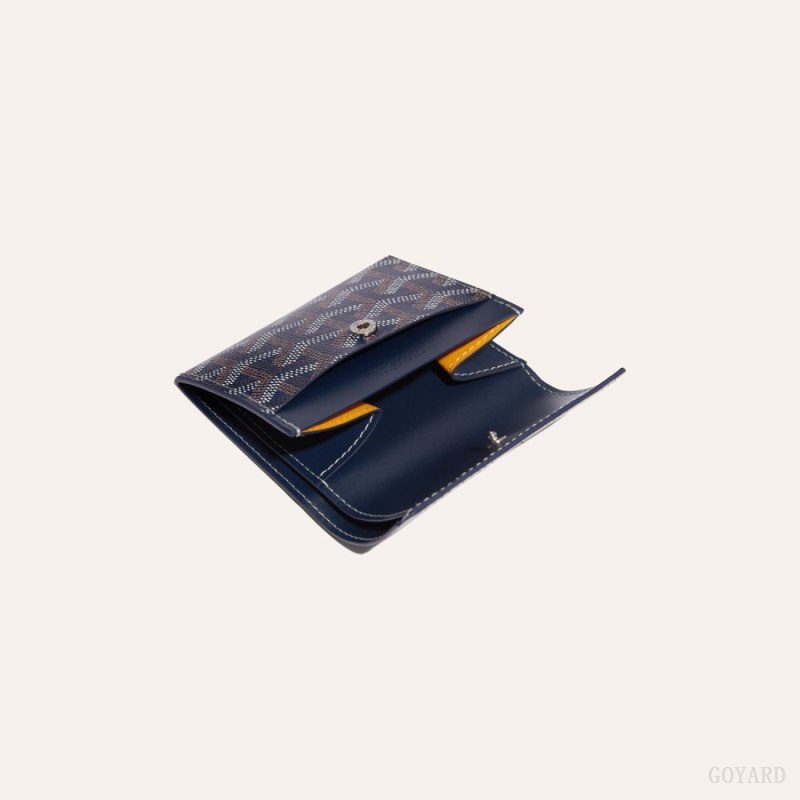 Goyard MARIGNY WALLET Lommebok Marineblå Blå | GY-ABJ9188