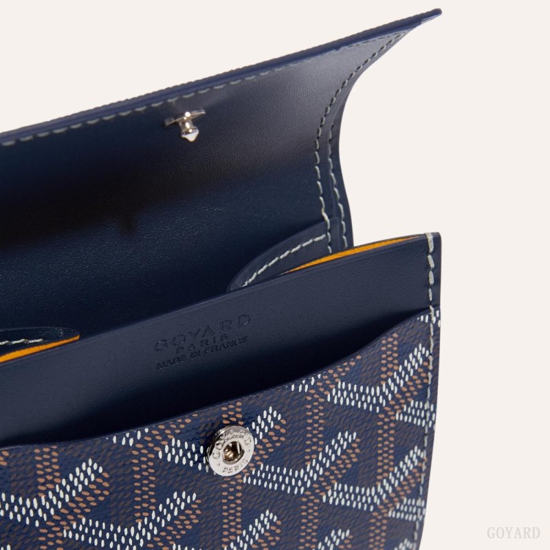 Goyard MARIGNY WALLET Lommebok Marineblå Blå | GY-ABJ9188