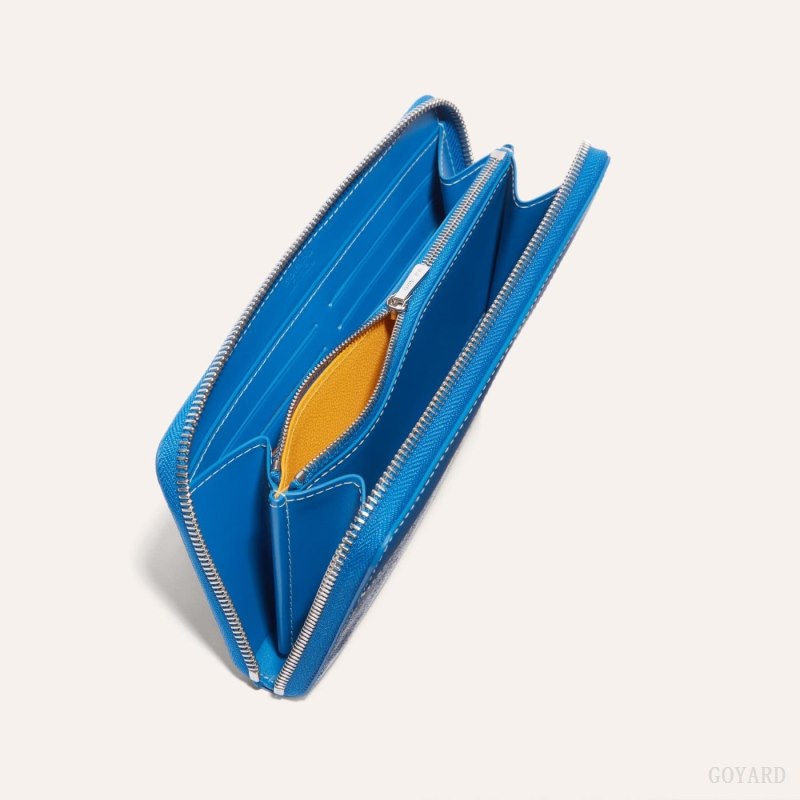 Goyard MATIGNON GM WALLET Lommebok Blå | GY-TOC9748