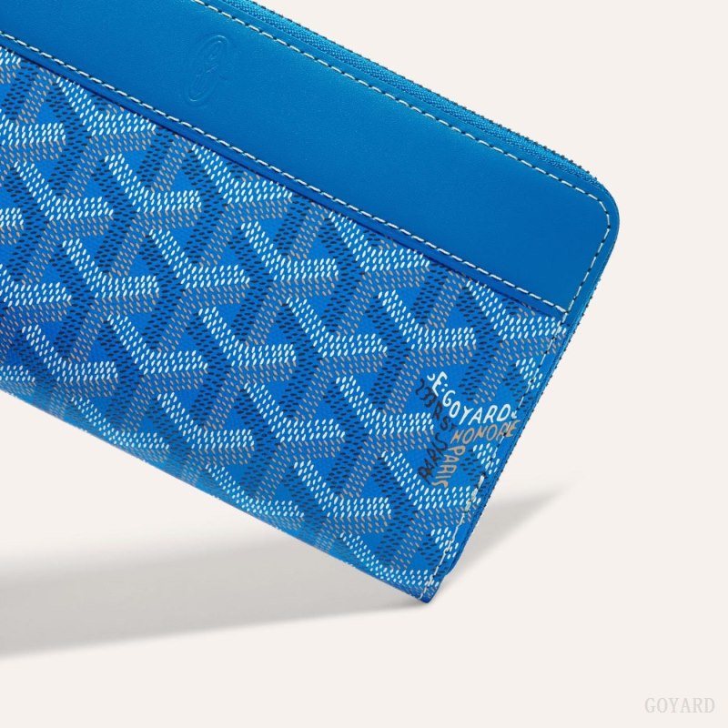 Goyard MATIGNON GM WALLET Lommebok Blå | GY-TOC9748