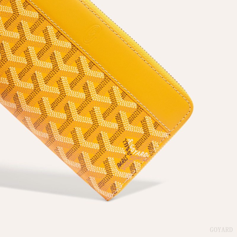 Goyard MATIGNON GM WALLET Lommebok Gul | GY-TRO4777