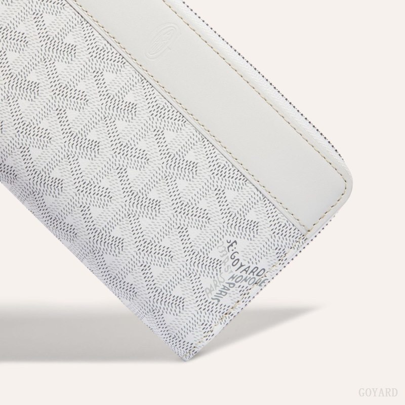 Goyard MATIGNON GM WALLET Lommebok Hvite | GY-JZJ3897