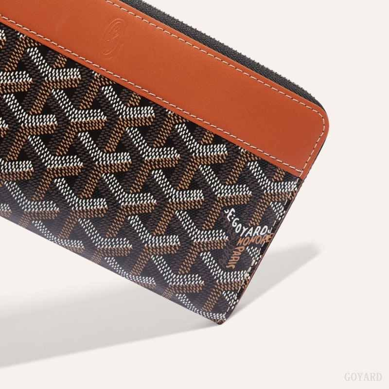 Goyard MATIGNON GM WALLET Lommebok Svarte Brune | GY-AIA8982