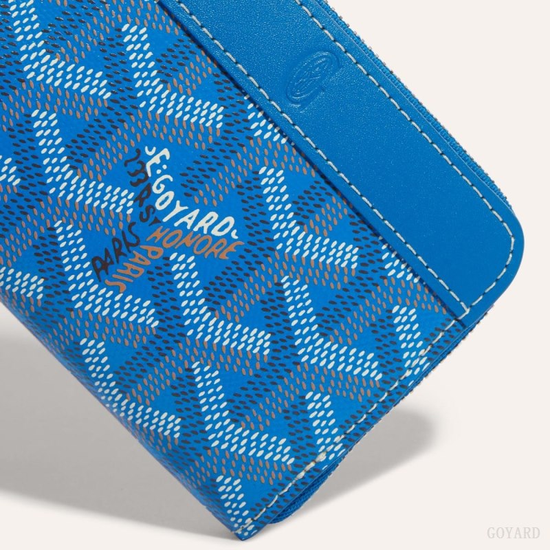Goyard MATIGNON MINI WALLET Lommebok Blå | GY-XKS2356