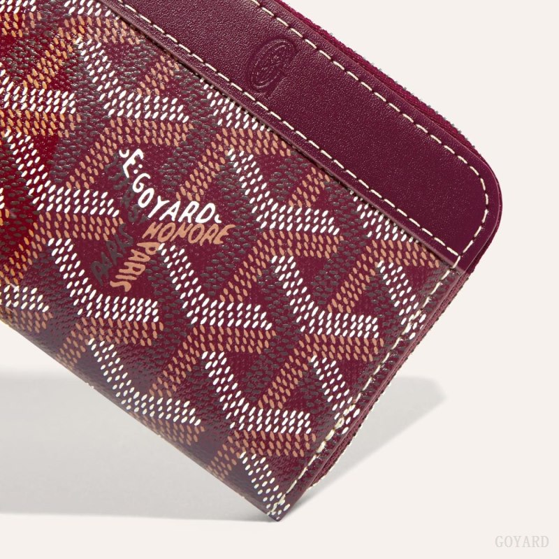 Goyard MATIGNON MINI WALLET Lommebok Burgunder | GY-DNI1874