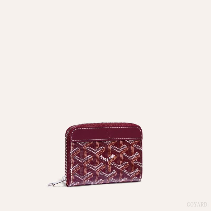 Goyard MATIGNON MINI WALLET Lommebok Burgunder | GY-DNI1874