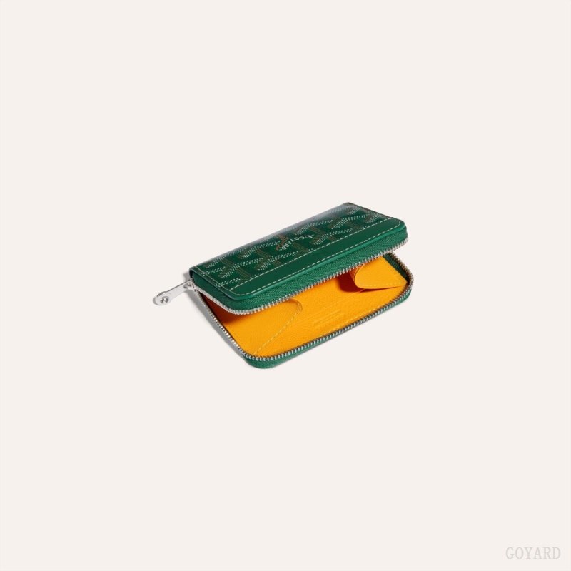 Goyard MATIGNON MINI WALLET Lommebok Grønn | GY-BGN9817