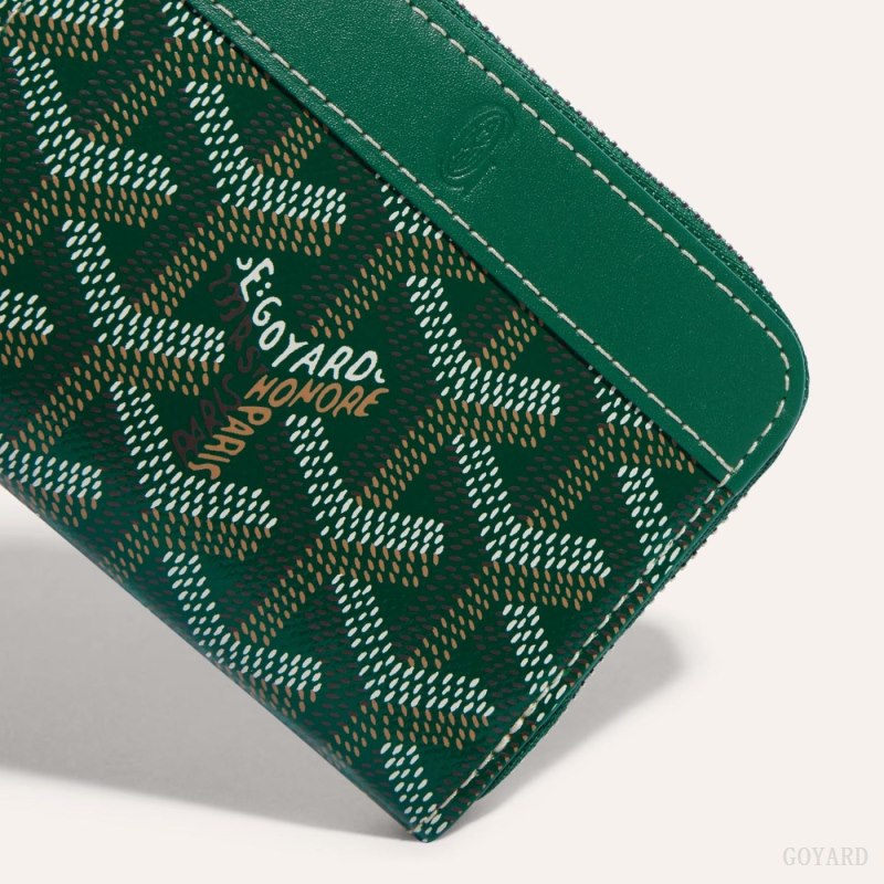 Goyard MATIGNON MINI WALLET Lommebok Grønn | GY-BGN9817
