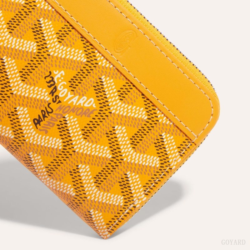 Goyard MATIGNON MINI WALLET Lommebok Gul | GY-KUR3547
