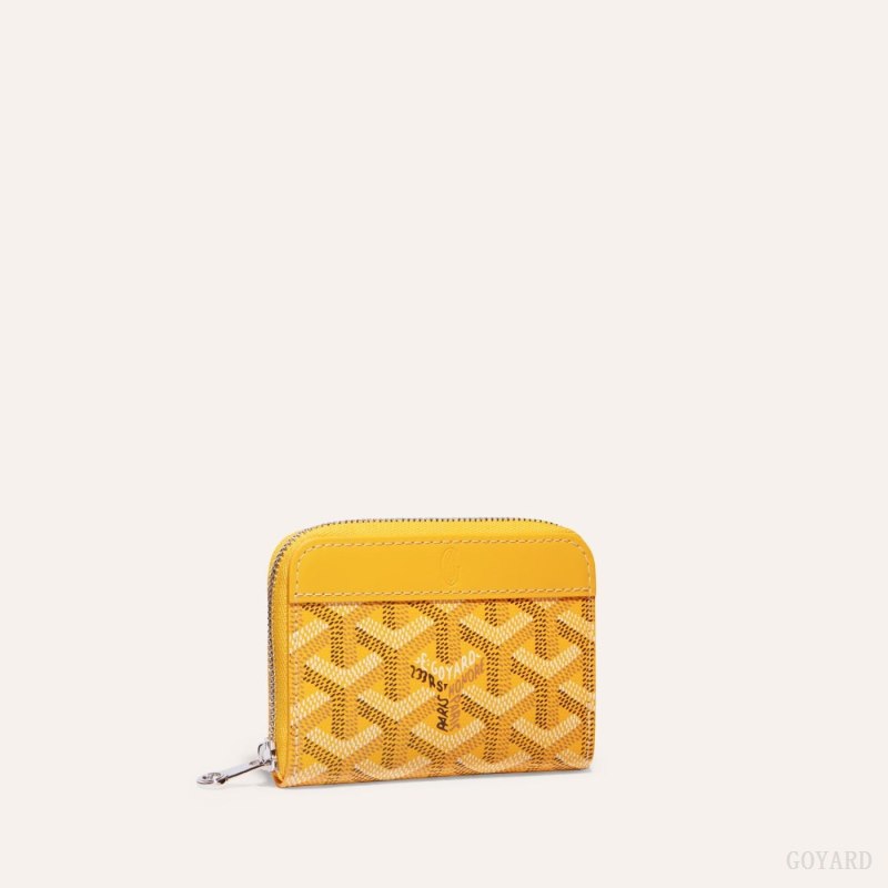 Goyard MATIGNON MINI WALLET Lommebok Gul | GY-KUR3547