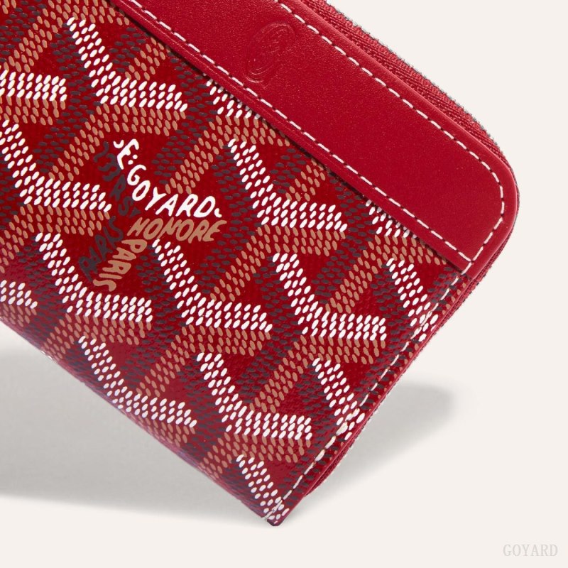 Goyard MATIGNON MINI WALLET Lommebok Rød | GY-LLM4163