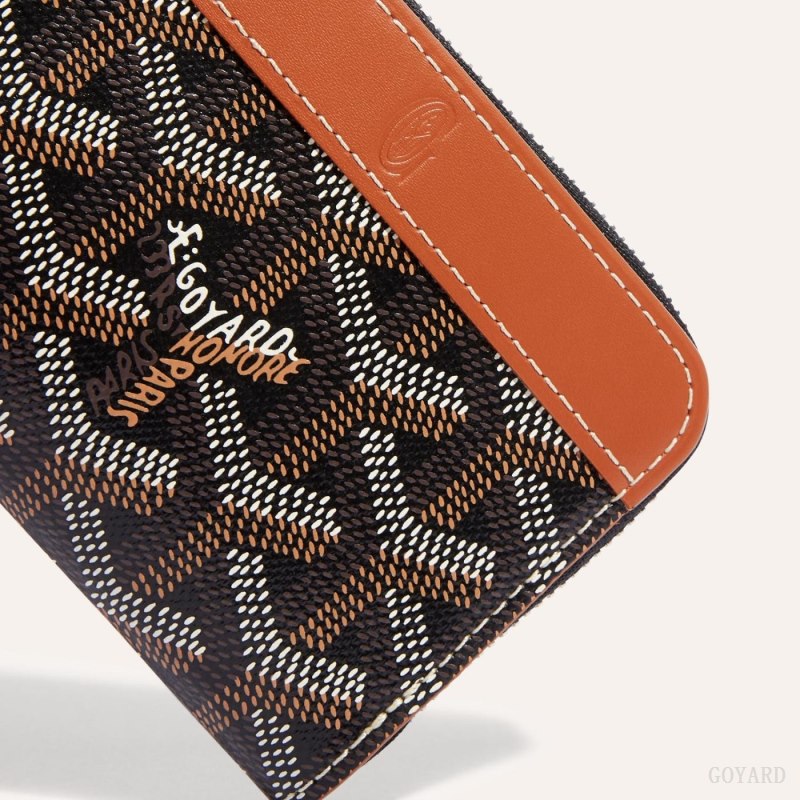 Goyard MATIGNON MINI WALLET Lommebok Svarte Brune | GY-SUI1840