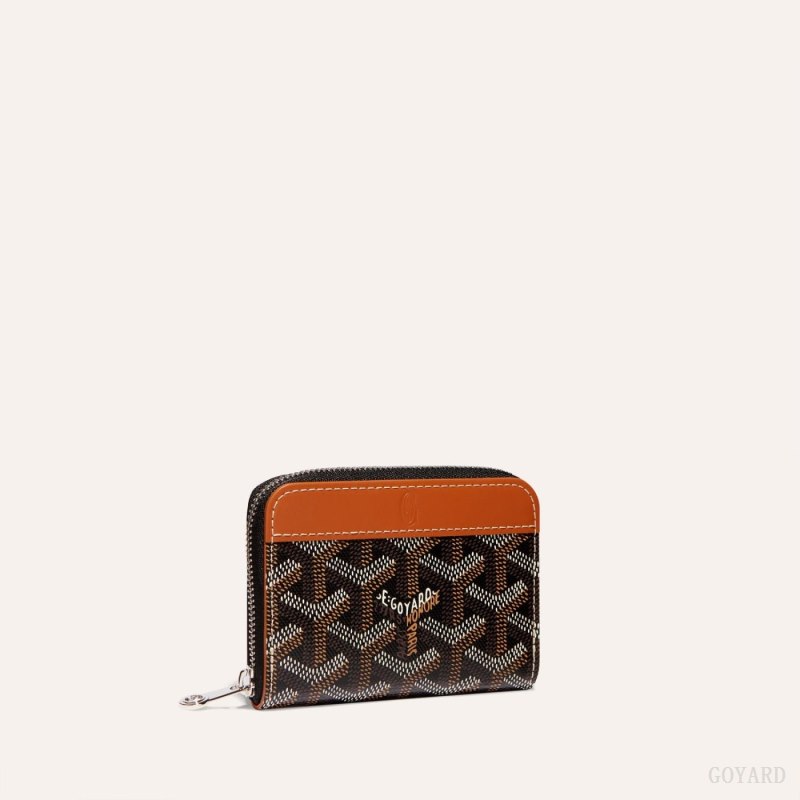 Goyard MATIGNON MINI WALLET Lommebok Svarte Brune | GY-SUI1840