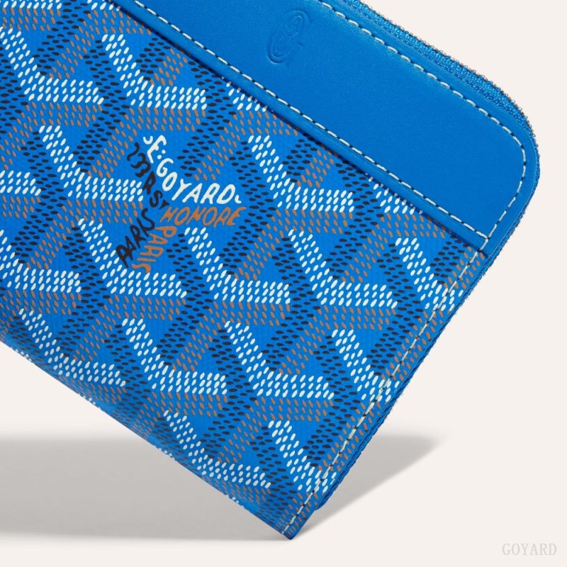 Goyard MATIGNON PM WALLET Lommebok Blå | GY-LOC2651