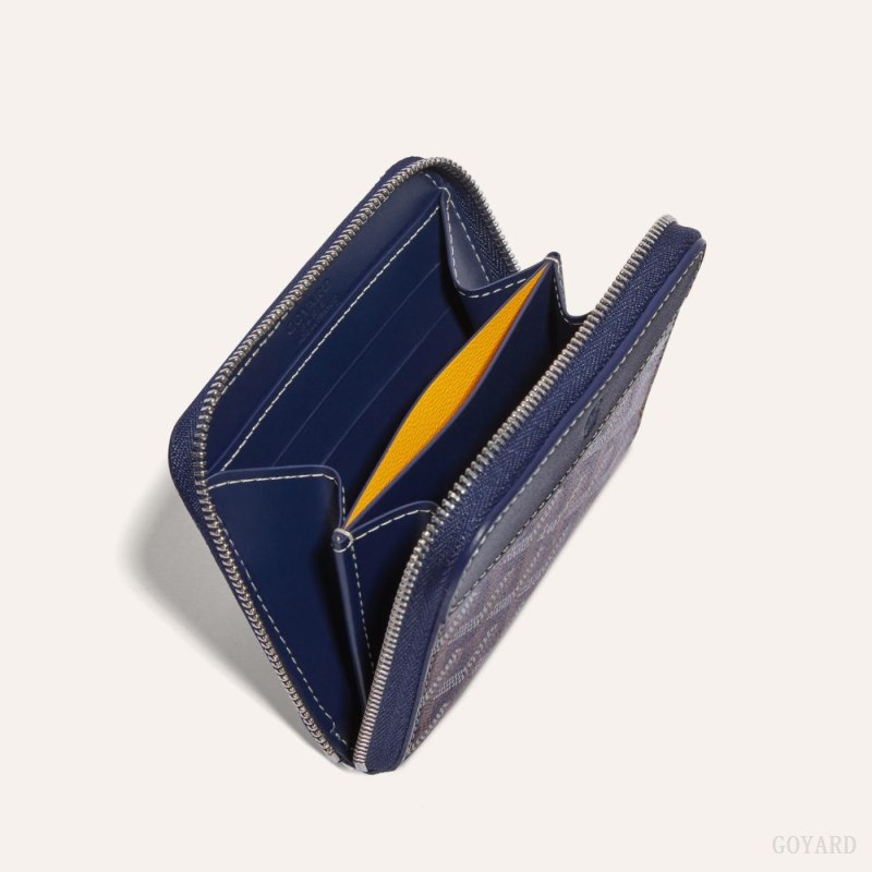 Goyard MATIGNON PM WALLET Lommebok Marineblå Blå | GY-ART5755