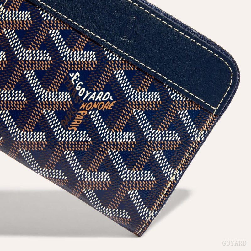 Goyard MATIGNON PM WALLET Lommebok Marineblå Blå | GY-ART5755