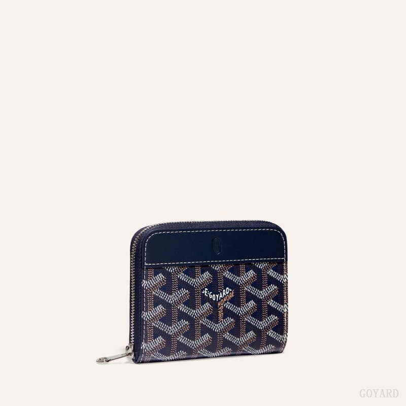 Goyard MATIGNON PM WALLET Lommebok Marineblå Blå | GY-ART5755