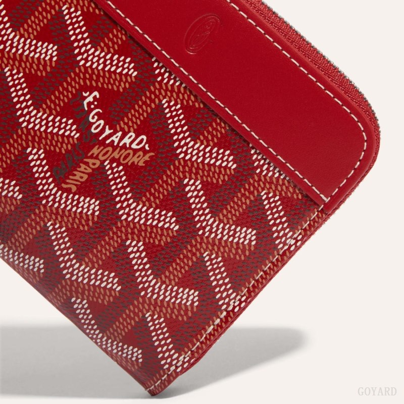 Goyard MATIGNON PM WALLET Lommebok Rød | GY-UVR8279