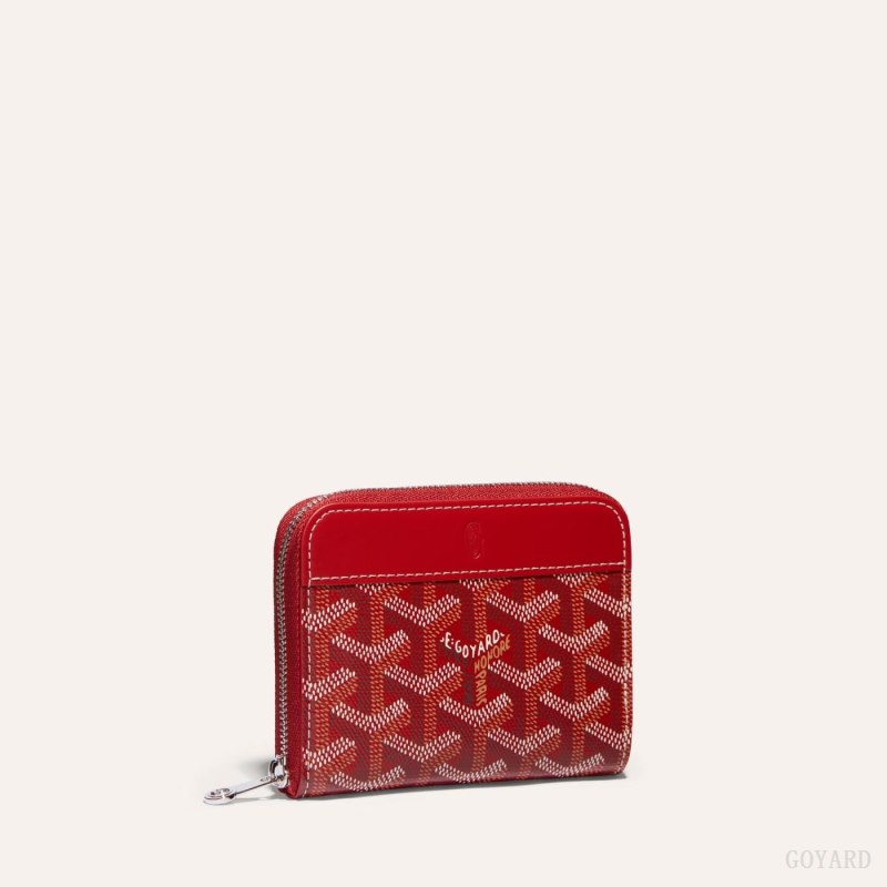 Goyard MATIGNON PM WALLET Lommebok Rød | GY-UVR8279