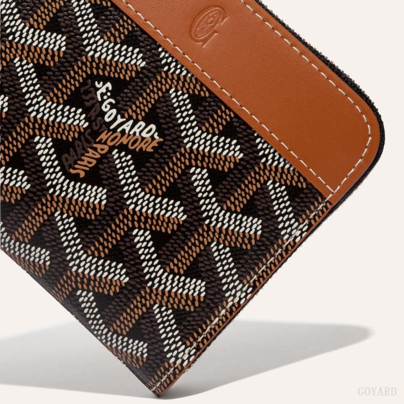 Goyard MATIGNON PM WALLET Lommebok Svarte Brune | GY-LRH1702