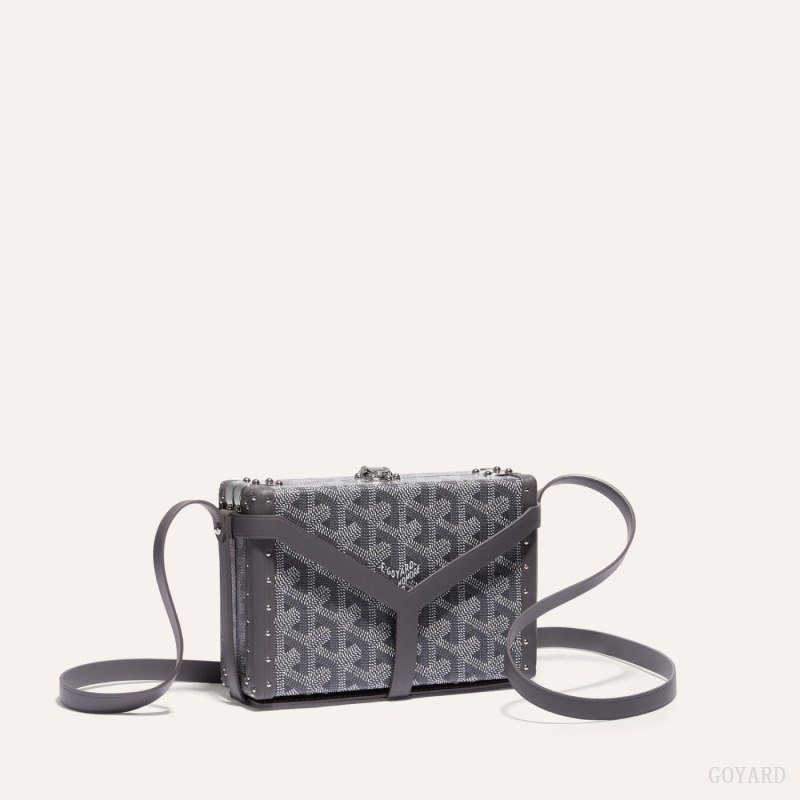 Goyard MINAUDIÈRE TRUNK BAG Mini Vesker Grå | GY-RUE5643