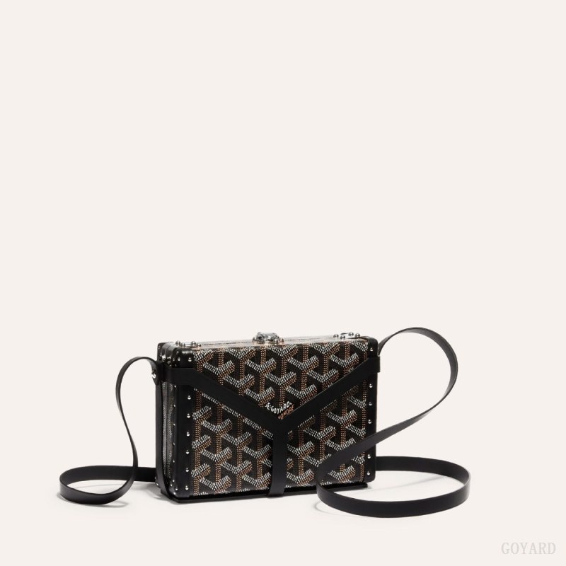 Goyard MINAUDIÈRE TRUNK BAG Mini Vesker Svarte | GY-QUL7488