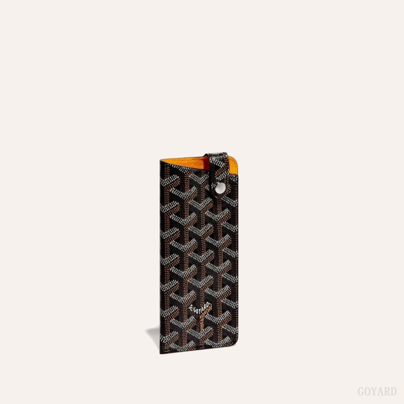 Goyard MONTMARTRE PM GLASSES CASE Etui Veske Svarte | GY-XRO2344