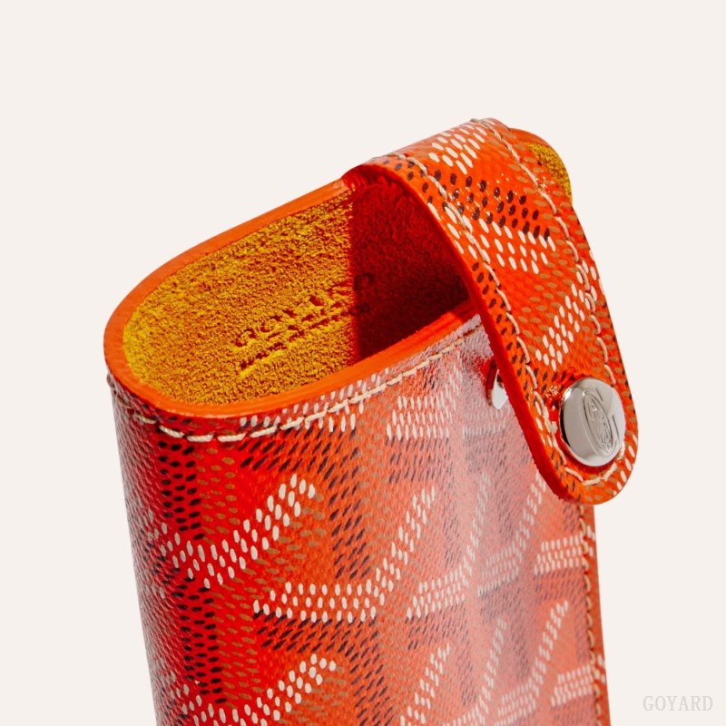 Goyard MONTMARTRE PM GLASSES CASE Etui Veske Oransje | GY-IBY9849