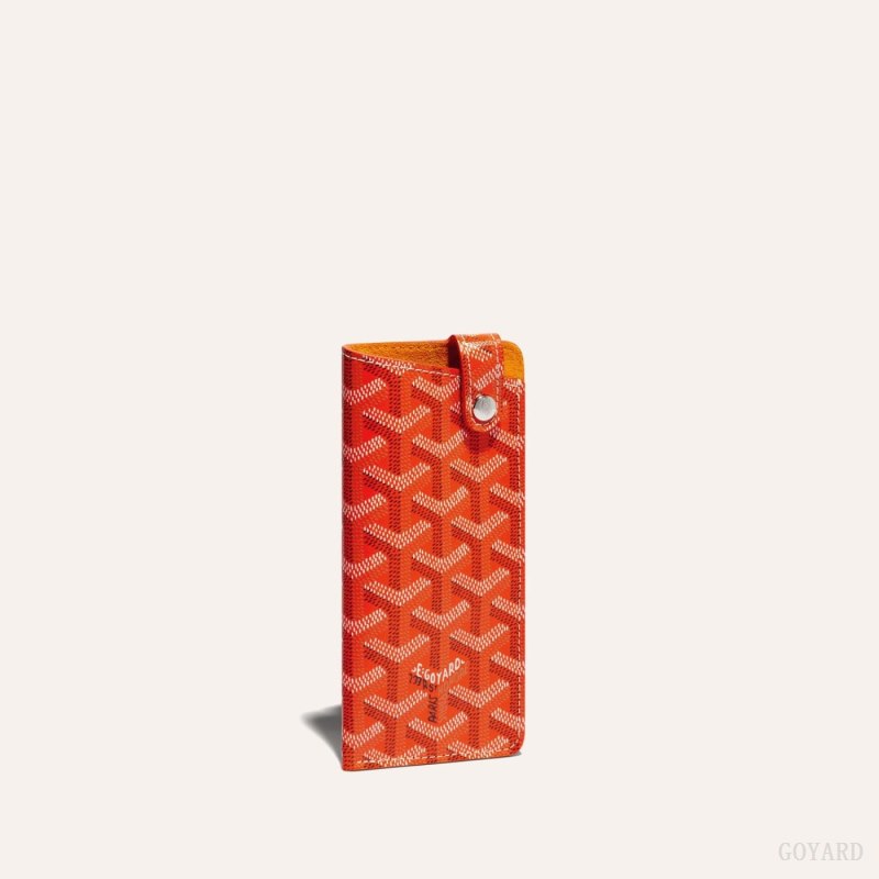 Goyard MONTMARTRE PM GLASSES CASE Etui Veske Oransje | GY-IBY9849