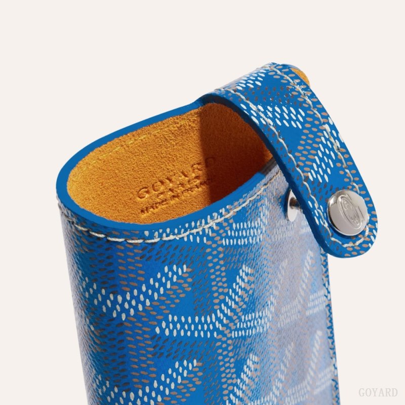 Goyard MONTMARTRE PM GLASSES CASE Etui Veske Blå | GY-HPI7116