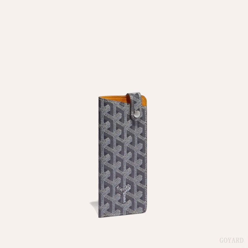Goyard MONTMARTRE PM GLASSES CASE Etui Veske Grå | GY-XZT6018
