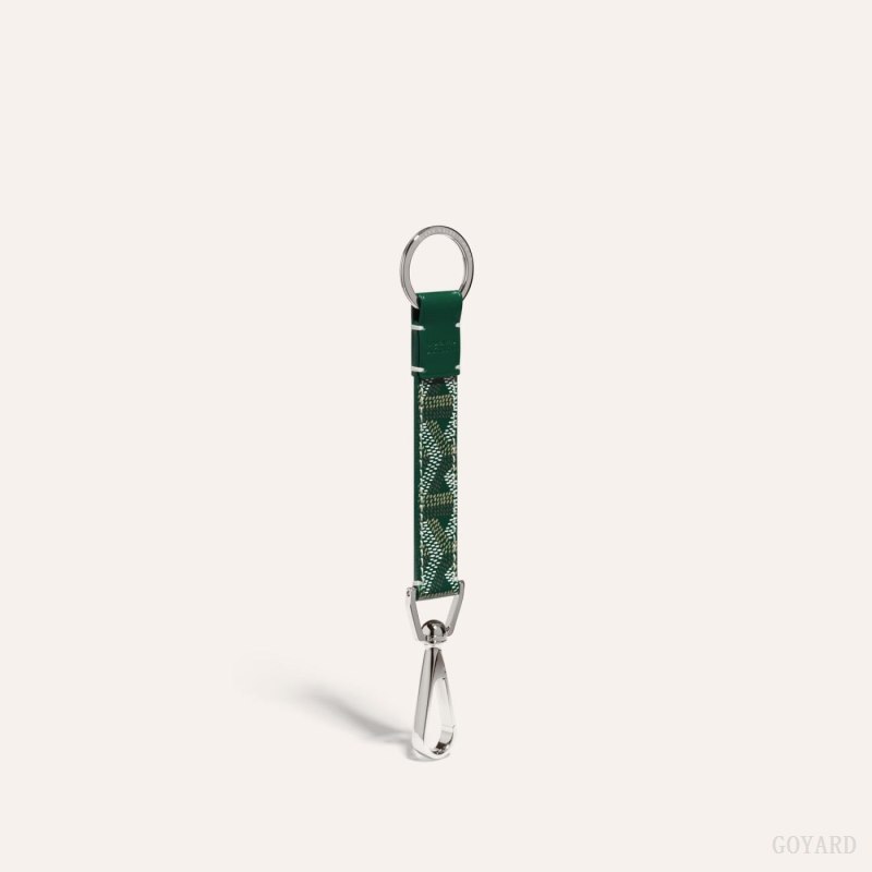 Goyard MOUSQUETON KEY RING Nøkkelringer Grønn | GY-KHT4734