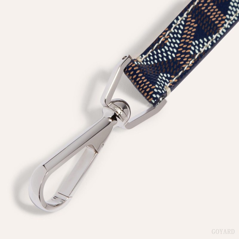 Goyard MOUSQUETON KEY RING Nøkkelringer Marineblå Blå | GY-EJG0566