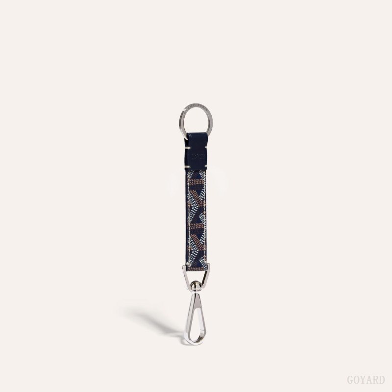 Goyard MOUSQUETON KEY RING Nøkkelringer Marineblå Blå | GY-EJG0566