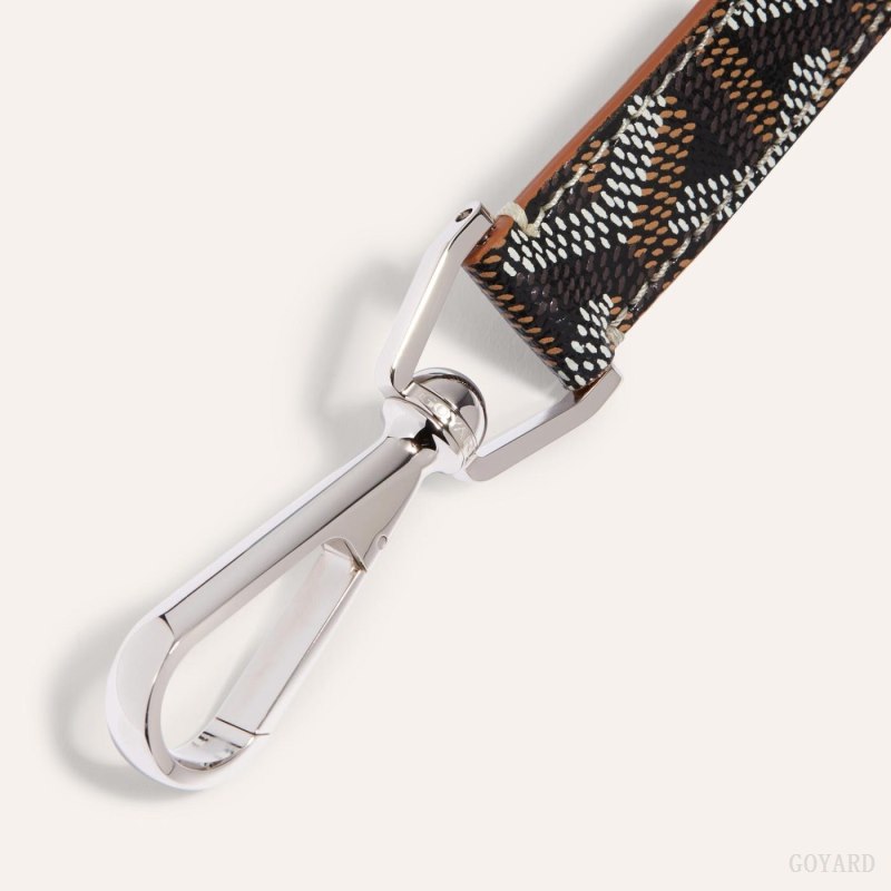Goyard MOUSQUETON KEY RING Nøkkelringer Svarte Brune | GY-DOW7354