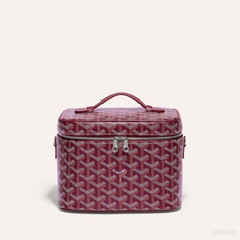 Goyard MUSE VANITY CASE Skulderveske Burgunder | GY-WRL1701