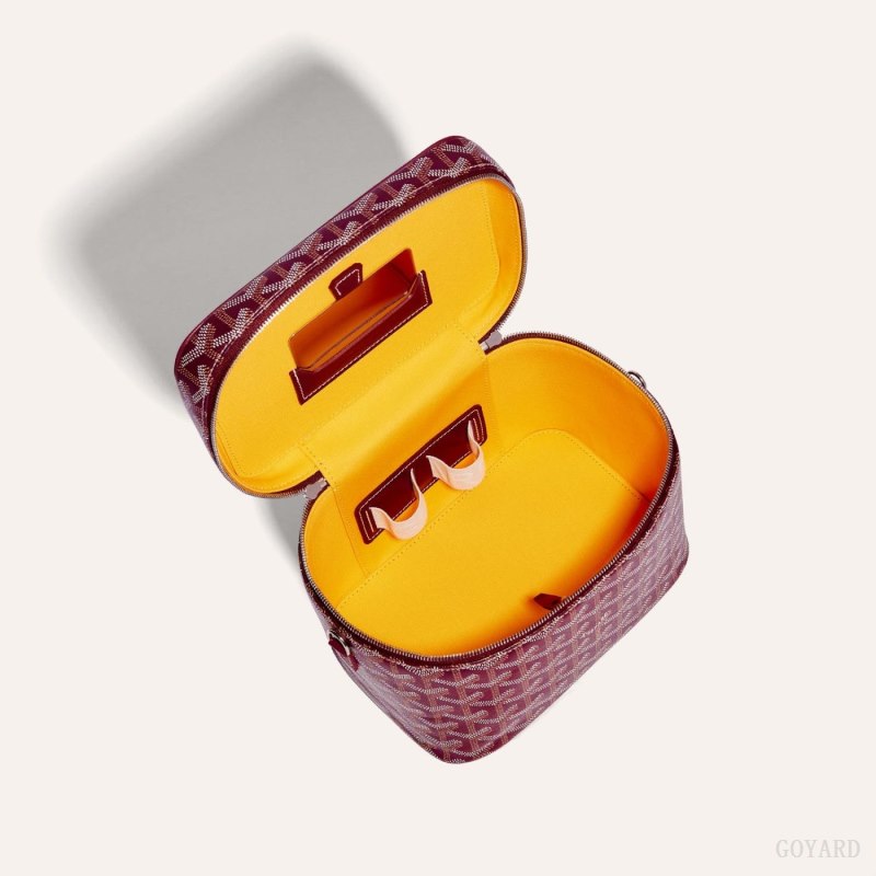 Goyard MUSE VANITY CASE Skulderveske Burgunder | GY-WRL1701