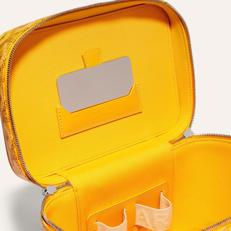 Goyard MUSE VANITY CASE Skulderveske Gul | GY-ICM6170
