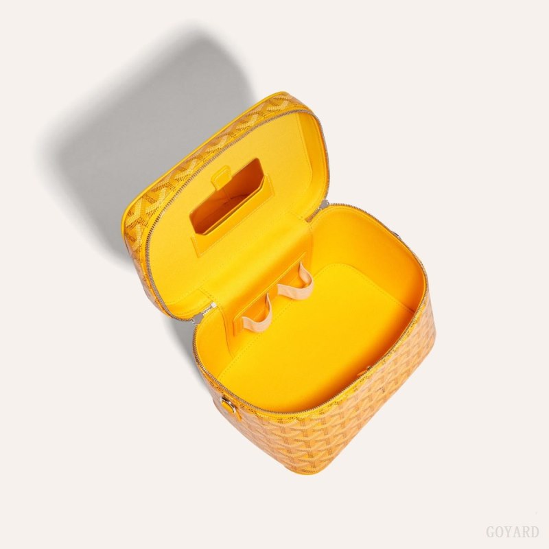 Goyard MUSE VANITY CASE Skulderveske Gul | GY-ICM6170